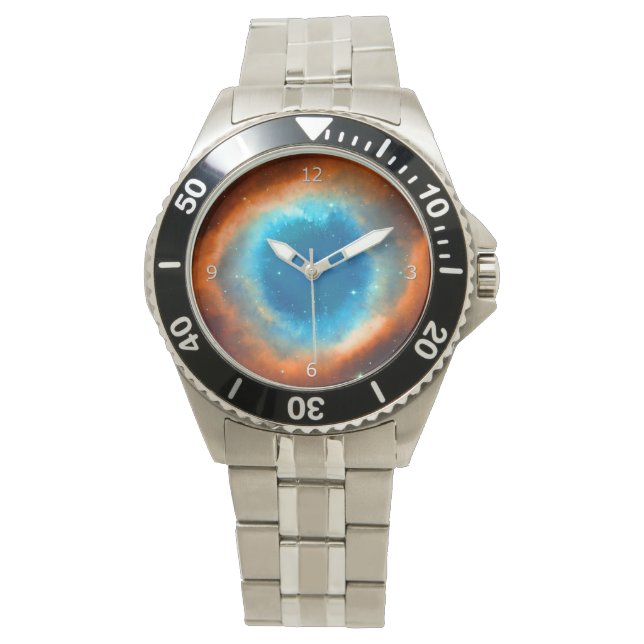 Helix Nebula, Eye of God outer space picture Watch (Front)