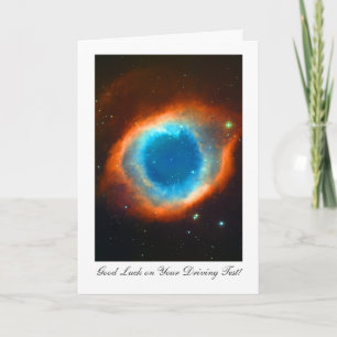Helix Nebula - Good Luck on Your Driving Test Card
