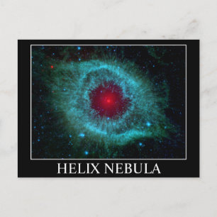 Helix Nebula - Our Future In 5 Billion Years Postcard