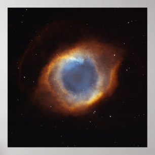 Helix Nebula Visible Poster