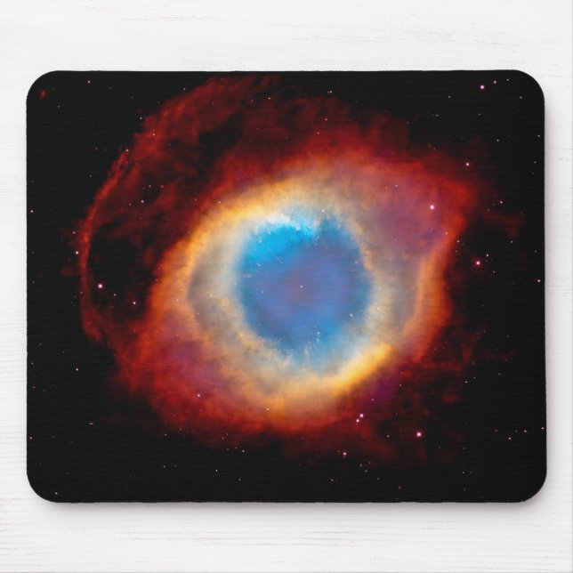 Helix Planetary Nebula NGC 7293 - Eye of God Mouse Pad (Front)
