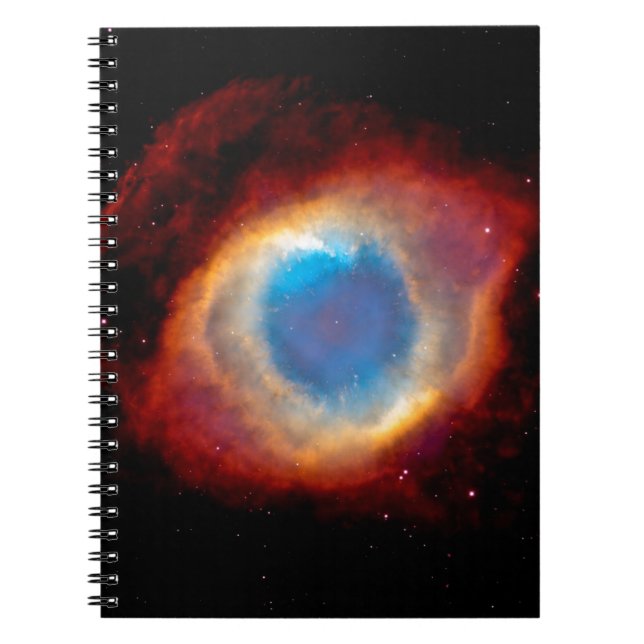 Helix Planetary Nebula NGC 7293 - Eye of God Notebook (Front)