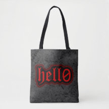 hell0 Tote