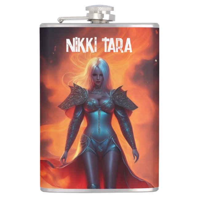 HELL AND BACK HIP FLASK (Front)