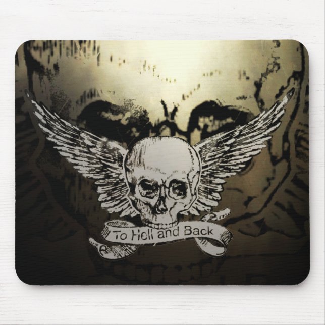 Hell and Back Mouse Pad (Front)