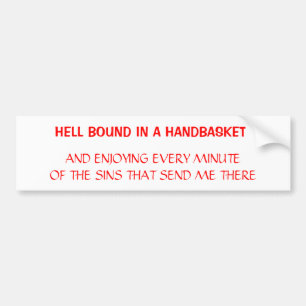 Hell Bumper Sticker