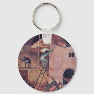 Hell.,  By Hieronymus Bosch (Best Quality) Keychain