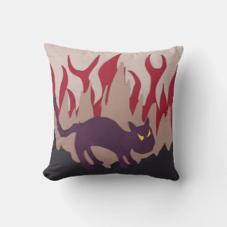 Hell Cat Pillow