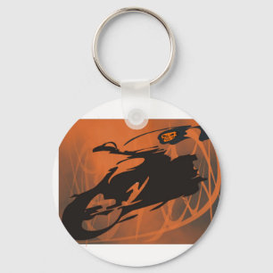 Hell Fire Keychain
