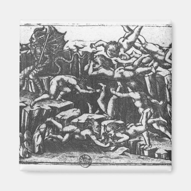 Hell, from 'The Divine Comedy' Magnet (Front)