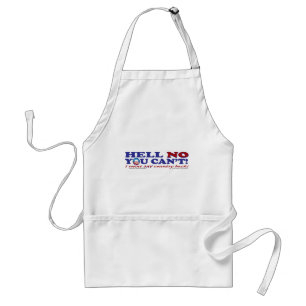 Hell-No-with-Obama-Logo Standard Apron