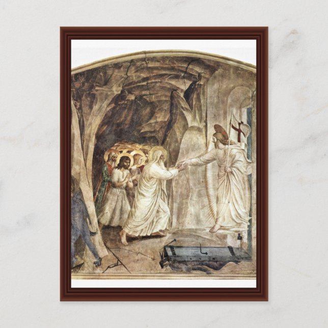 Hell Salvation Of Old Testament People (Adam) Postcard (Front)