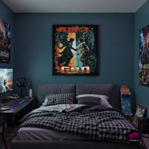 Hell Tried It God Denied It Christian Faith Poster