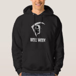 HELL WEEK Skull Grim Reaper Scythe Hoodie<br><div class="desc">HELL WEEK Skull Grim Reaper Scythe</div>