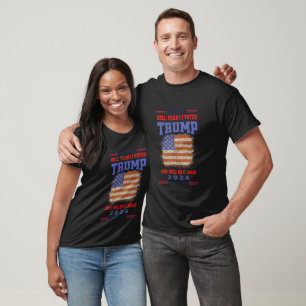 Hell Yeah I Voted Trump and I Will Do It Again Shi T-Shirt