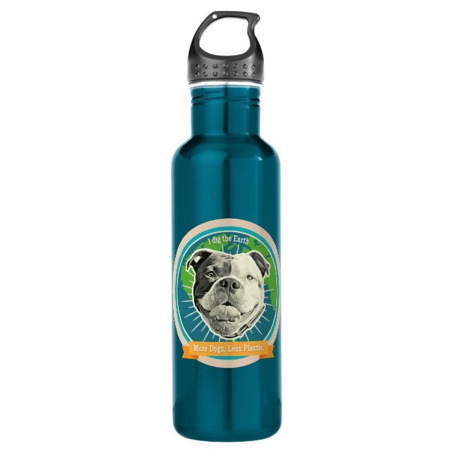 Hella Bouteille d'eau en acier inoxydable moins pl (Devant)