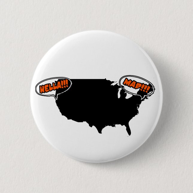 hella mad 2 inch round button (Front)