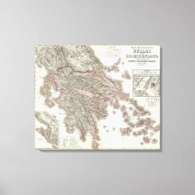 Hellas, Ionischen Inseln - Greece Canvas Print (Front)