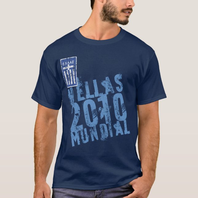 Hellas Mundial 2010 T-Shirt (Front)