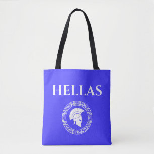 Hellas Spartan Tote Bag