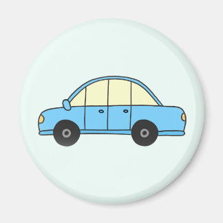 Hellblaues Auto Magnet