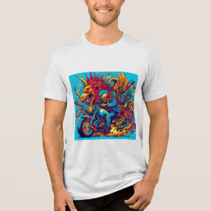 Hellbound Rider: Tri-Blend Shirt