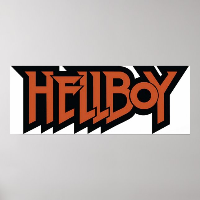 HellBoy Logo Poster (Front)