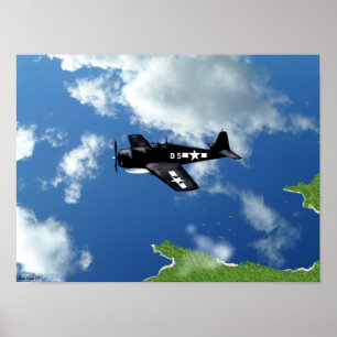 Hellcat Patrol Saipan 1944 Poster