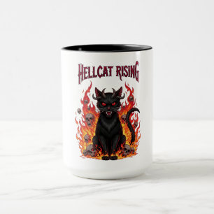 Hellcat Rising Halloween Mug