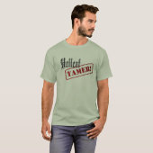 hellcate tamer text only T-Shirt (Front Full)