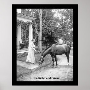 Hellen Keller VINTAGE POSTER PRINT