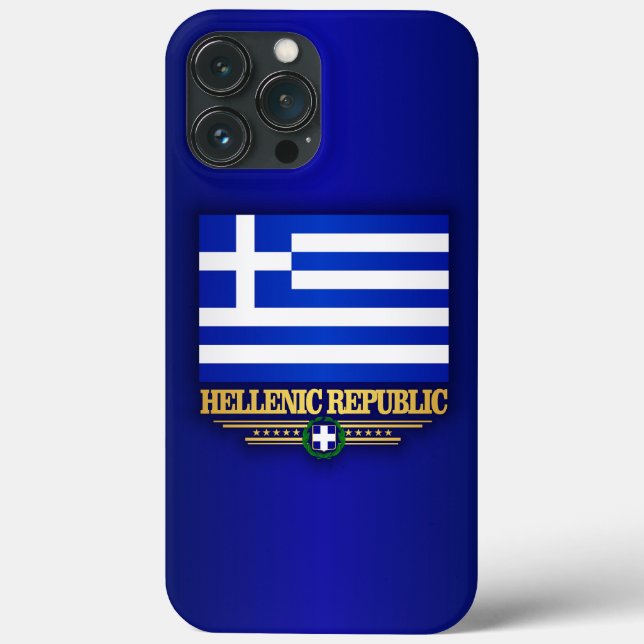 Hellenic Republic (Greece) Case-Mate iPhone Case (Back)
