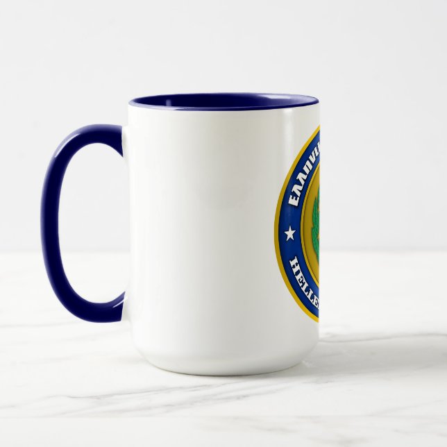 Hellenic Republic (Greece) Medallion Mug (Left)