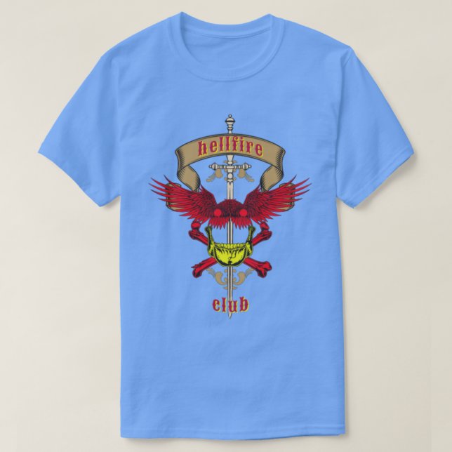 hellfire club 3 T-Shirt (Design Front)