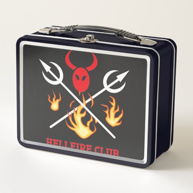 Hellfire Club Sign Lunch Box (Front)