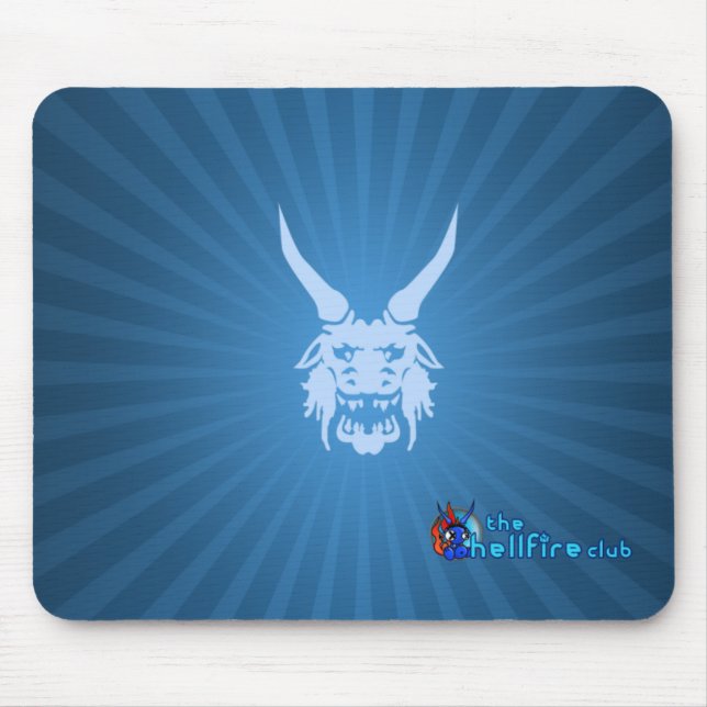 Hellfire Mousemat Mouse Pad (Front)