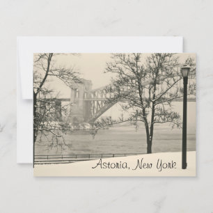 Hellgate Bridge, Astoria New York Postcard