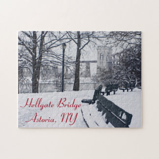 Hellgate Bridge, Astoria, NY Jigsaw Puzzle