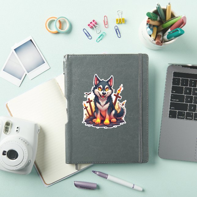 Hellhound Husky Dog (iPad Cover)