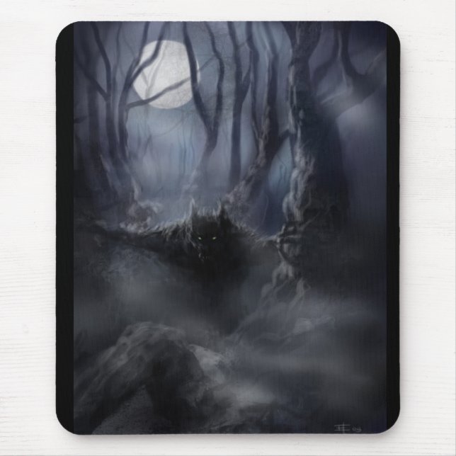 Hellhound Mouse Pad (Front)