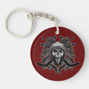 Hellish Hockey Goalie Keychain