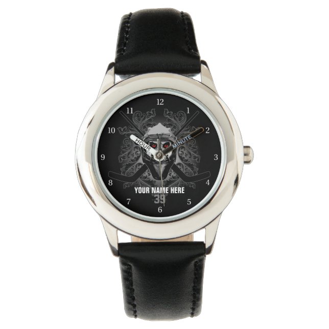 Hellish Hockey Goalie Watch (Front)