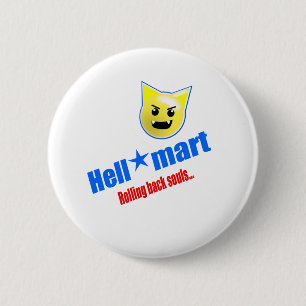 Hellmart 2 Inch Round Button