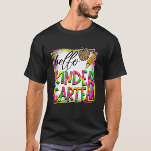 Hello 1st Grade Back To School First Grade Teacher T-Shirt