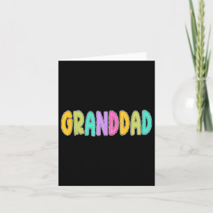 Hello 1st Grade Kindergarten Grandpa Granddad Card