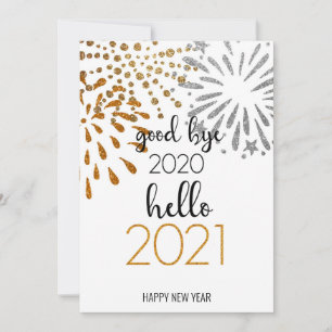Hello 2021   Corporate Business New Year Festive Holiday Card