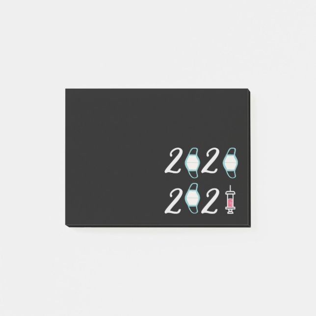 Hello 2021 Goodbye 2020 - It’s finally over Post-it Notes (Front)