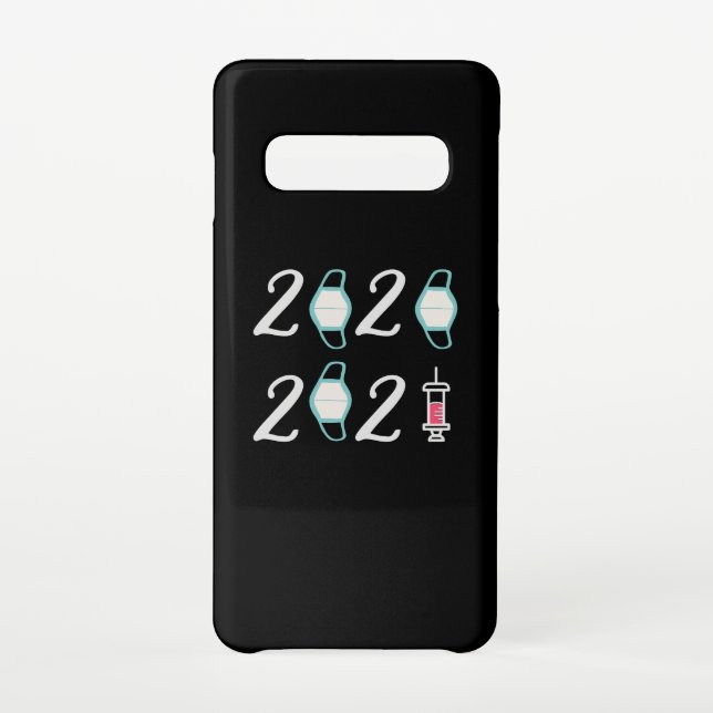 Hello 2021 Goodbye 2020 - It’s finally over Samsung Galaxy Case (Back)