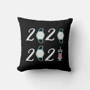 Hello 2021 Goodbye 2020 - It’s finally over Throw Pillow