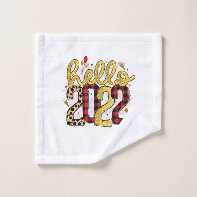Hello 2022 wash cloth (Wash Cloth)